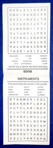Word Search Activity Pad