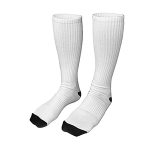 "Wye" Dye Sublimated Crew (Athletic) Socks (Pair)