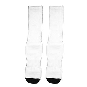 "Wye" Dye Sublimated Crew (Athletic) Socks (Pair)