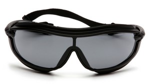 Black Frame with Gray H2X Anti-Fog Lens