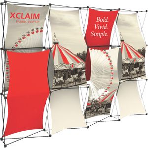 Xclaim 10ft Fabric Popup Display Kit 03