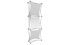 Xclaim 2.5ft Fabric Popup Display Kit 01