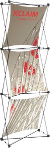 Xclaim 2.5ft Fabric Popup Display Kit 01