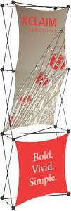 Xclaim 2.5ft Fabric Popup Display Kit 02