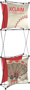 Xclaim 2.5ft Fabric Popup Display Kit 03