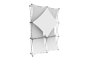 Xclaim 5ft Full Height Fabric Popup Display Kit 01