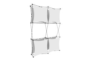 Xclaim 5ft Full Height Fabric Popup Display Kit 02