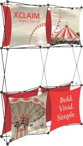 Xclaim 5ft Full Height Fabric Popup Display Kit 02
