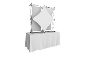 Xclaim 5ft Tabletop Fabric Popup Display Kit 02