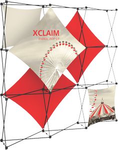 Xclaim 8ft Wide Fabric Popup Display Kit 02