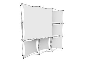 Xclaim 8ft Wide Fabric Popup Display Kit 03