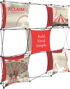 Xclaim 8ft Wide Fabric Popup Display Kit 04