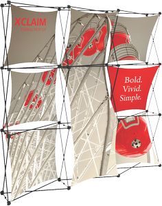 Xclaim 8ft Wide Fabric Popup Display Kit 05