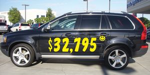 Yellow Impact Number & Sign Decals