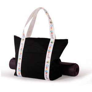 Yoga Tote Bag with Full Color Straps