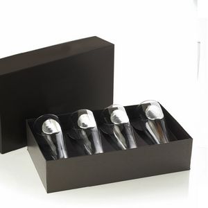 York Pilsner Glass with Metal Medallion Set of 4 w/ Medal Medallion