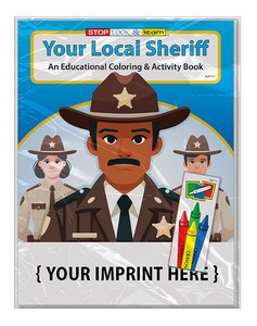 Your Local Sheriff Coloring & Activity Book Fun Pack