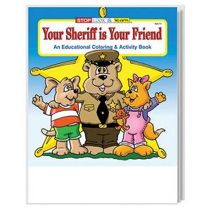 Your Sheriff is Your Friend Coloring Book