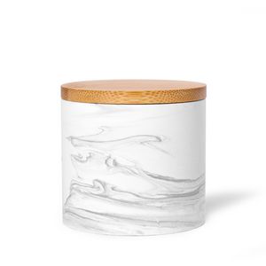 ZenGlow Soy Candle in Plaster Jar