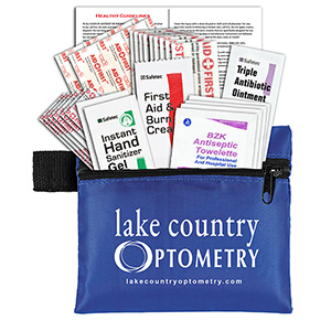 "Zenith" 27 Piece First Aid Kit in Zipper Pouch