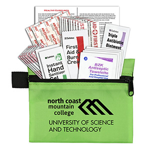 "Zenith" 27 Piece First Aid Kit in Zipper Pouch