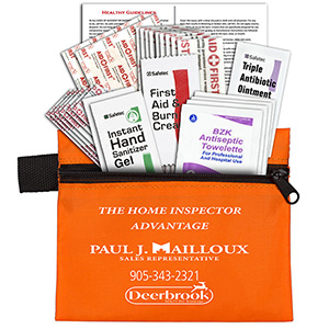 "Zenith" 27 Piece First Aid Kit in Zipper Pouch