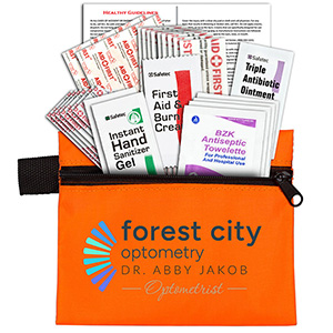 "Zenith" 27 Piece First Aid Kit in Zipper Pouch
