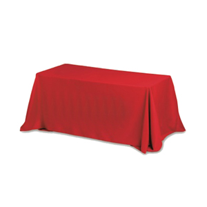 "Zenyatta 8" 4-Sided Throw Style Table Cover Throw (Full Color Imprint)