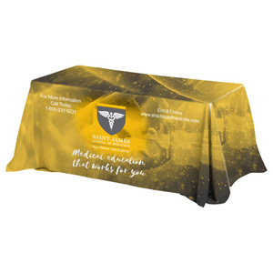 "Zenyatta OS 6" 4-Sided Throw-Style Table Cover (Full Color Sublimation)
