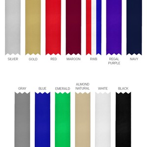 Zinc Medallion with Ribbon - Deep Relief 3" dia