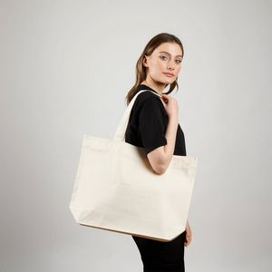 Zip & Go Canvas Tote Bag