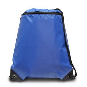 Zipper Drawstring Backpack
