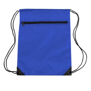 Zipper Drawstring Backpack