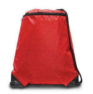 Zipper Drawstring Backpack
