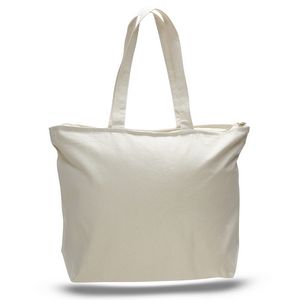 Zipper Tote Bag