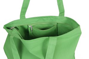 Zipper Tote Bag