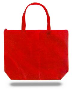 Zippered Non Woven Tote Bag