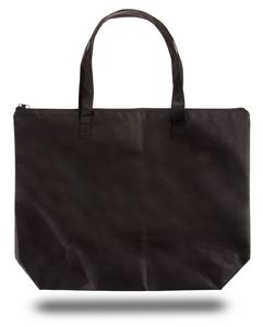 Zippered Non Woven Tote Bag