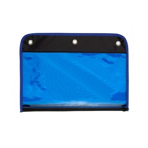 Zippered Portfolio Pouch W/Three Holes