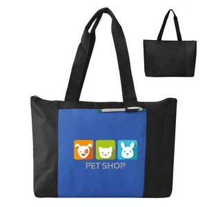 Zippered Tote Bag