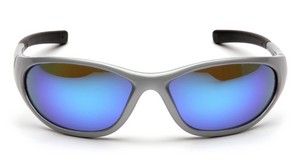 Silver Frame with Ice Mirrored Lens