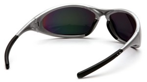 Silver Frame with Ice Mirrored Lens