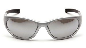 Silver Frame with Mirrored Lens