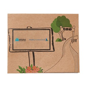 Zoo Kids Coloring Book & 6-Color Pencil Set To-Go