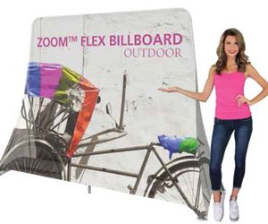 Zoomâ„¢ Flex Double-Sided Outdoor Billboard