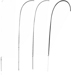 Zoomâ„¢ Flex Extra Large Outdoor Flag Single Sided