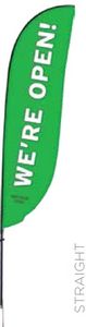 Zoomâ„¢ Flex Medium Outdoor Flag (Hardware Only)