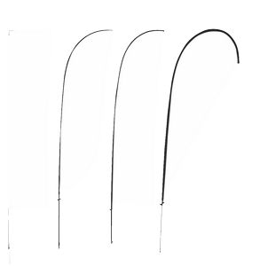 Zoomâ„¢ Flex Medium Outdoor Flag Single Sided