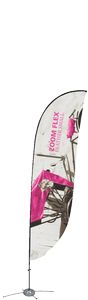 Zoomâ„¢ Flex Small Outdoor Flag Single-Sided