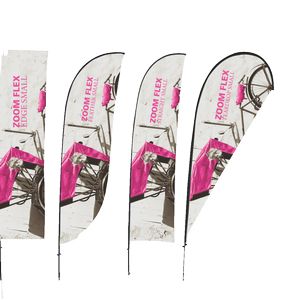 Zoomâ„¢ Flex Small Outdoor Flag Single-Sided